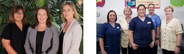 nursing and PD teams