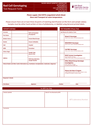 request form genotyping bt 0637 5 ver5