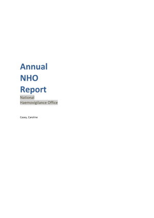 NHO annual report 2022