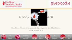 Allison Waters Bloody Research Customer Service Day presentation 2021