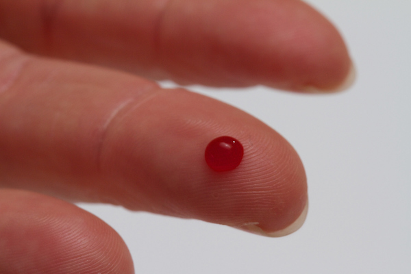 IBTS Blood drop on finger 2022